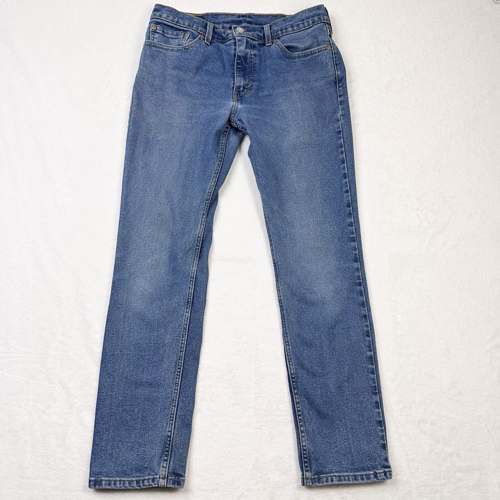 Levis 511‎ Jeans Mens 32x30 Slim Fit Blue Medium Wash